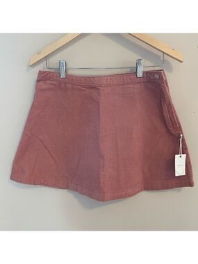 Forever 21 Corduroy Skirt Medium Pink New